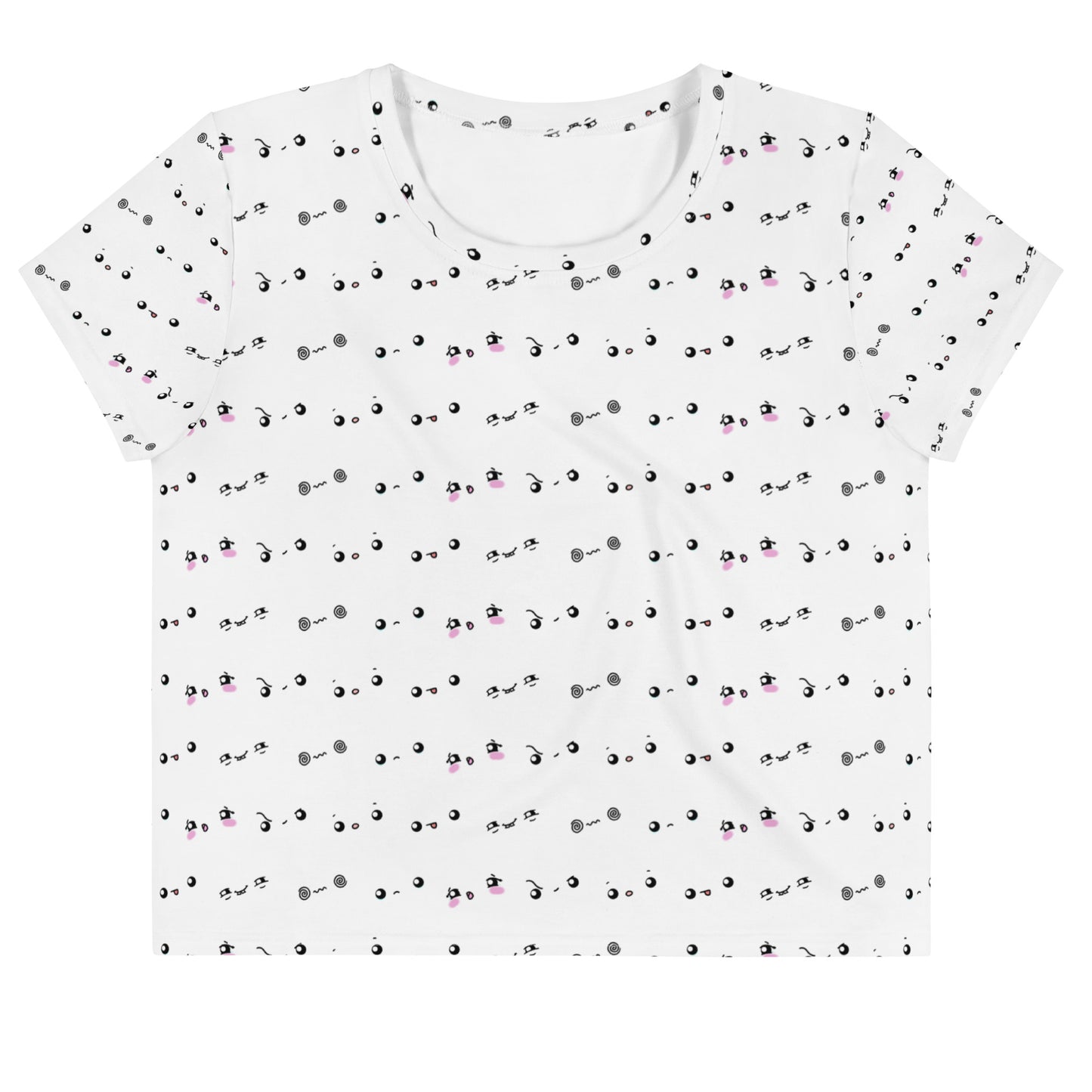 All-Over Print Crop Tee